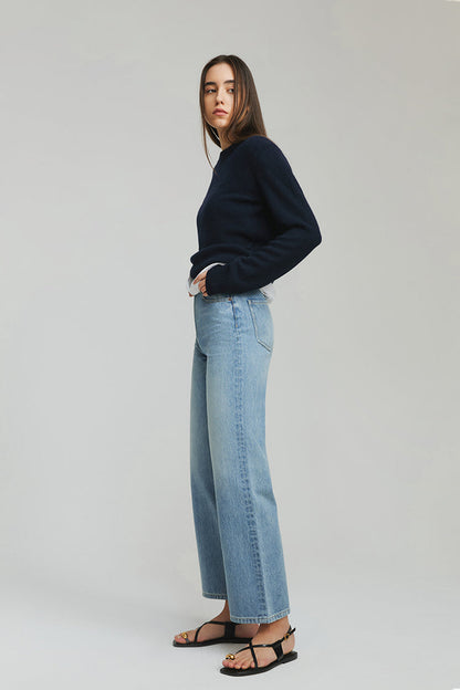 Hey Joanie the Cityer Crop Wide Jeans in Hey Nineteen view 4 - Hey Joanie Jeans Review (bottom)