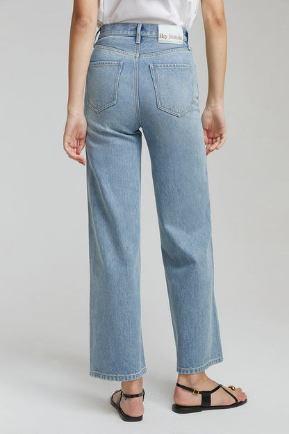 Hey Joanie the Cityer Crop Wide Jeans in Hey Nineteen view 8 - Hey Joanie Jeans Review (bottom)