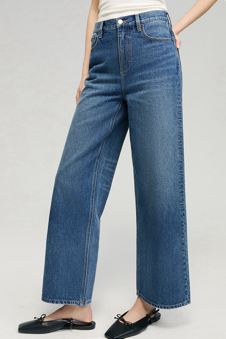 Hey Joanie the Cityer Crop Wide Jeans in Who Do You Love view 6 - Hey Joanie Jeans Review (bottom)