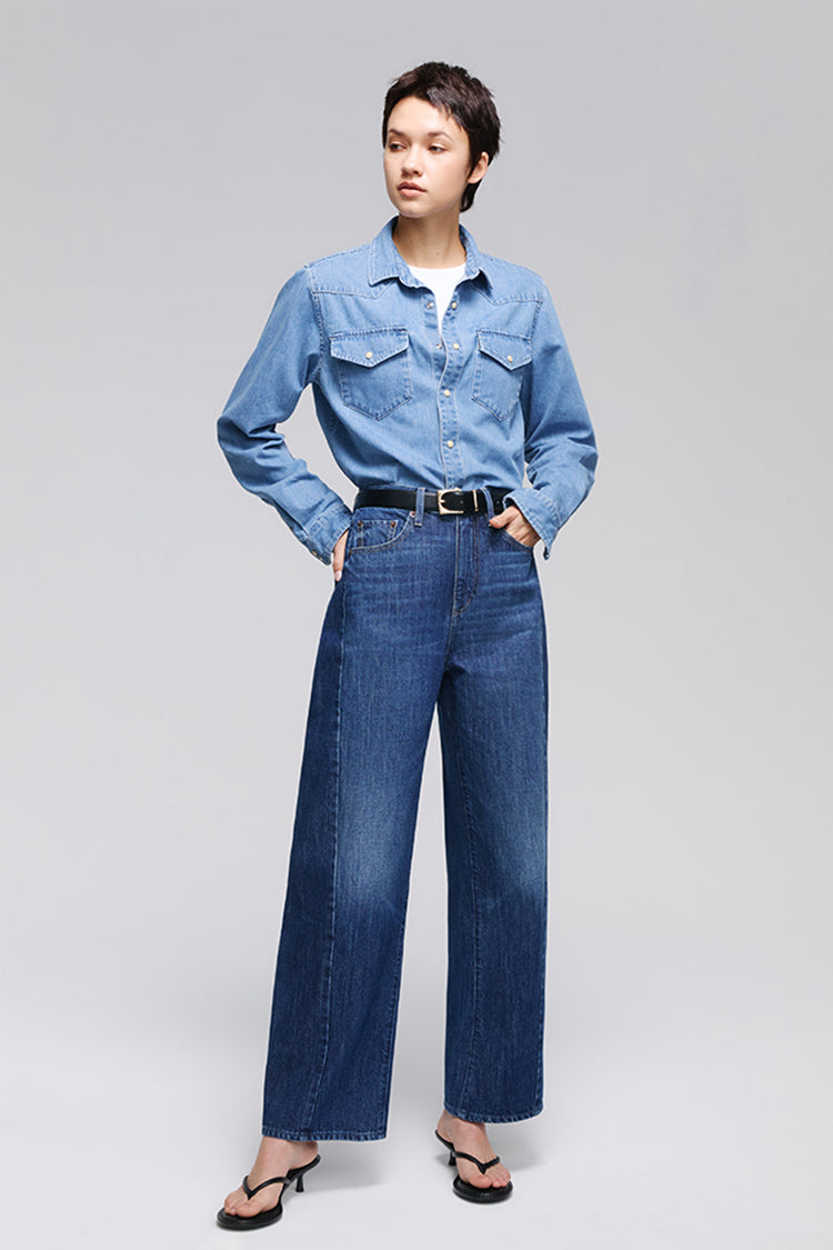 Hey Joanie the Freeway Classic Western Shirt in California Love view 3 (top)
