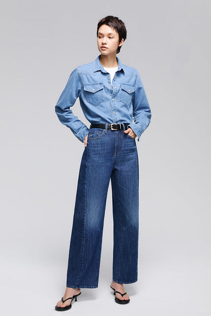 Hey Joanie the Freeway Classic Western Shirt in California Love view 3 (top)