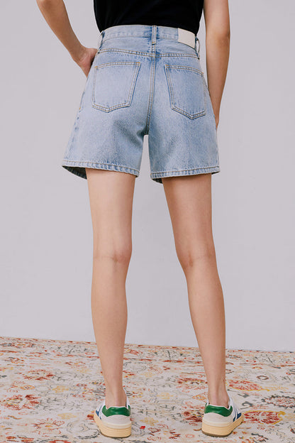 Hey Joanie the Pleated Fun Short in White view 7 (bottom)