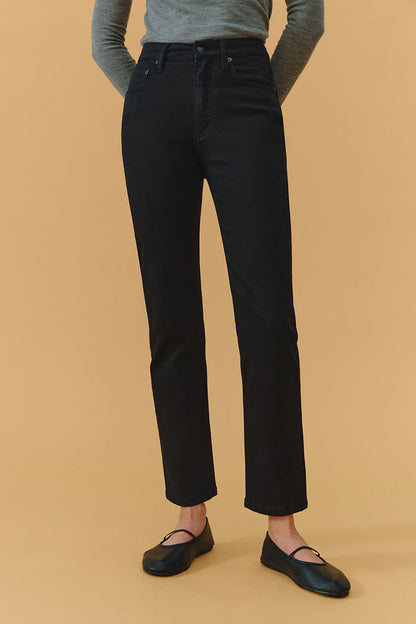 Hey Joanie Two Shots High Rise Straight Crop Jeans in Bad Romance view 5 - High-Waisted - Hey Joanie Jeans Review