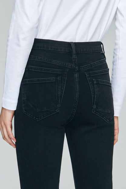 Hey Joanie Two Shots High Rise Straight Crop Jeans in Start Me Up view 9 - High-Waisted - Hey Joanie Jeans Review
