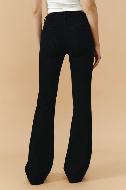Hey Joanie Vintage High Rise Flare Lala Jeans in SexyBack view 17 - High-Waisted - Hey Joanie Jeans Review (bottom)