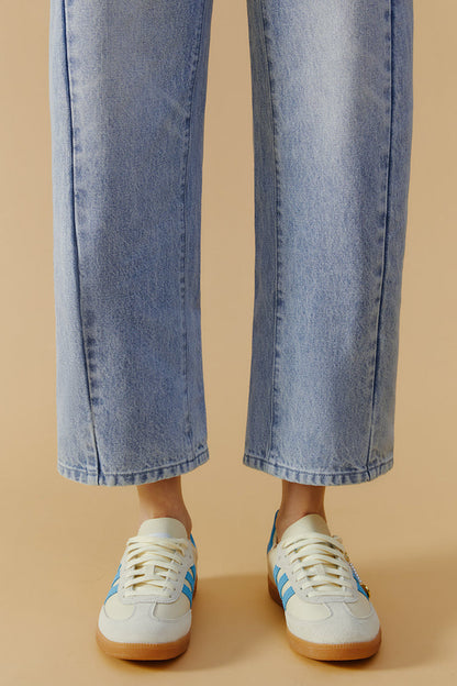 High-line Curve Ankle Jeans - MeeeShop Women's Fashion