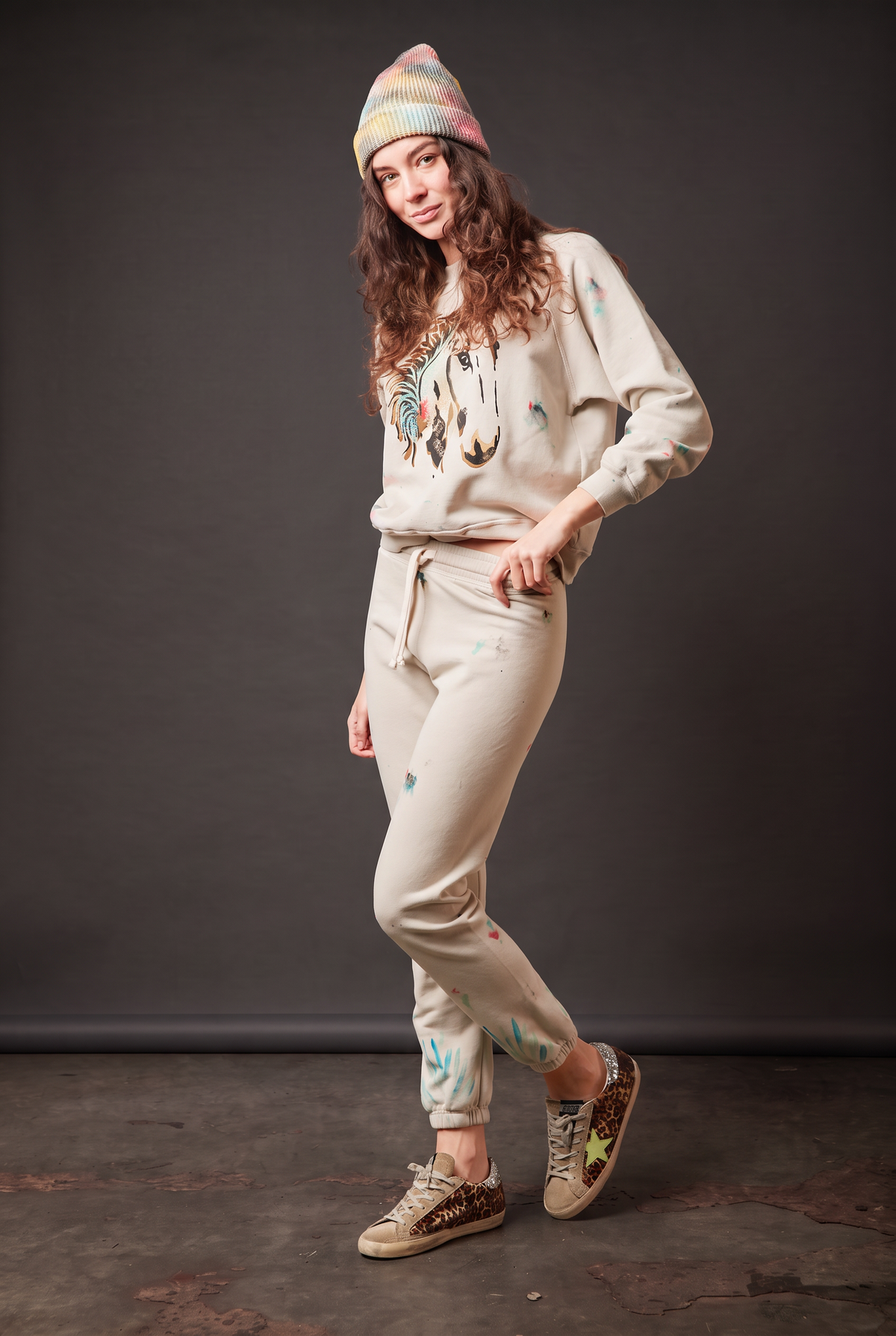 High Plains Stencil Joggers in L view 4 - High Fashion Joggers (bottom)