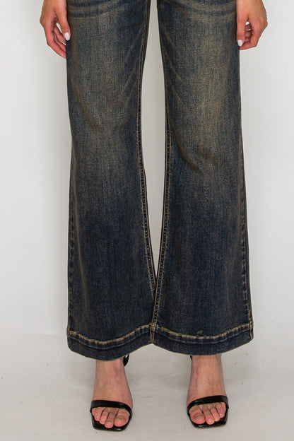 High Rise Relaxed Flare Leg Jeans view 14 - High-Waisted - High Rise Jeans Women (bottom)