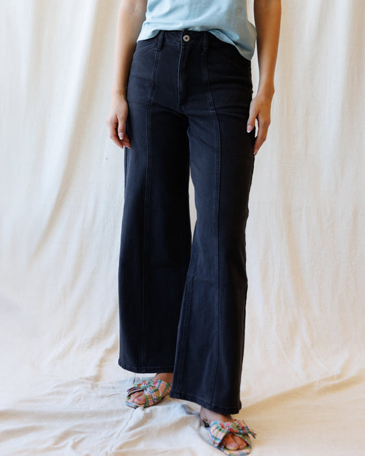 High Rise Seamed Trouser in 26 view 2 - High-Waisted - High Rise Trousers (bottom)