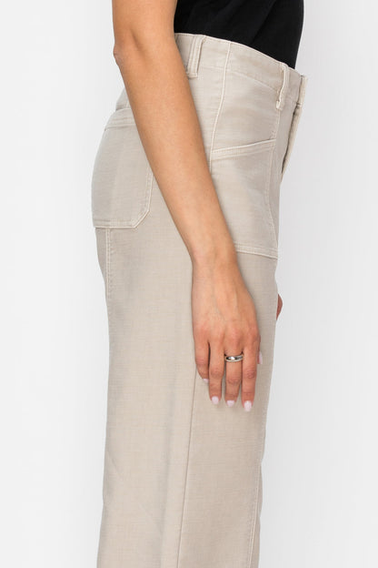High Rise Slim Crop Palazzo Jeans view 10 - High-Waisted - High Rise Jeans Women (bottom)