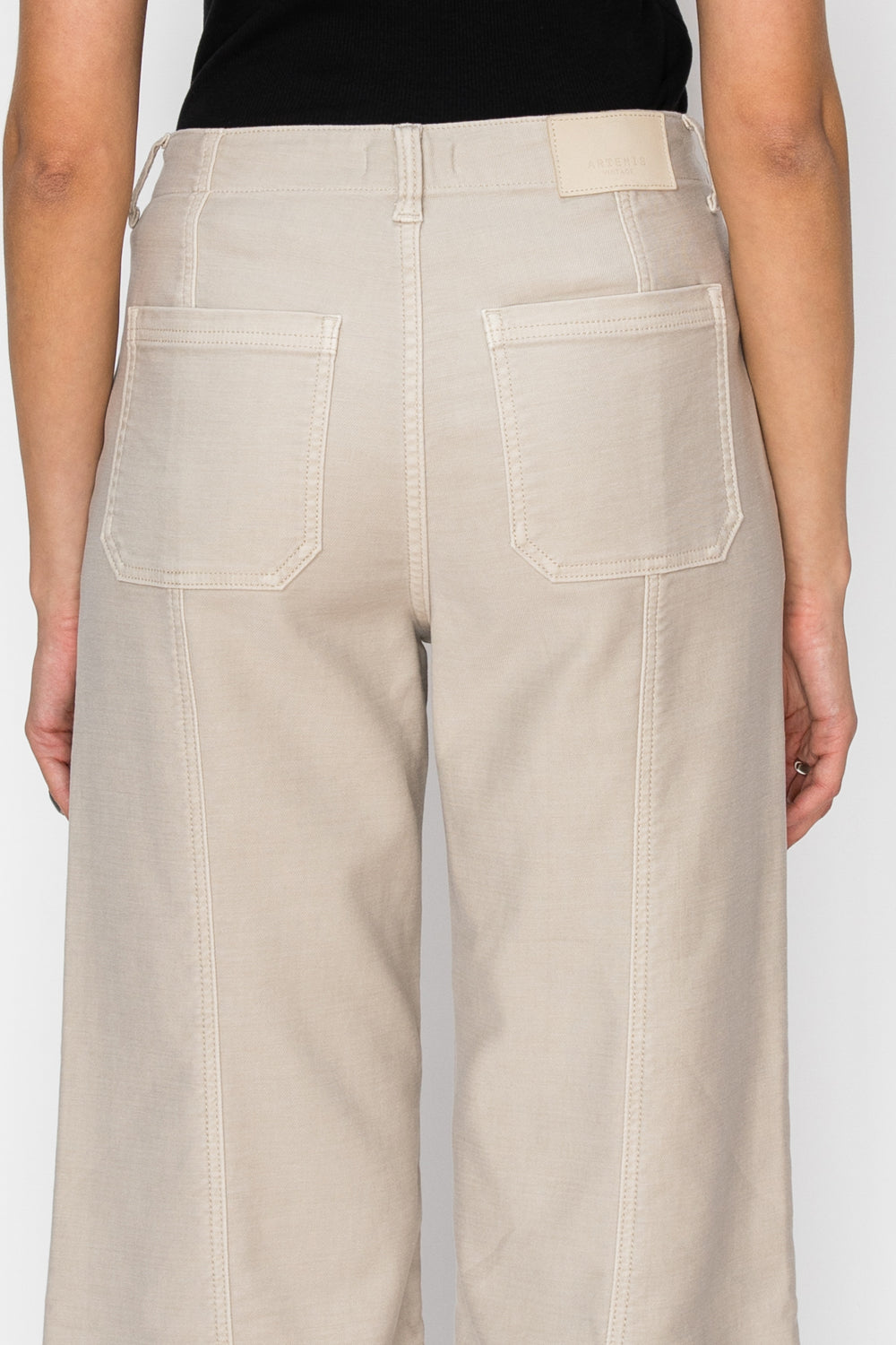 High Rise Slim Crop Palazzo Jeans view 11 - High-Waisted - High Rise Jeans Women (bottom)