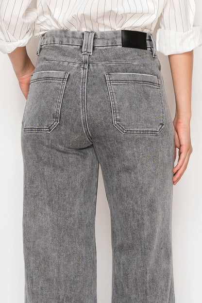 High Rise the Perfect Palazzo Jeans in 15 (31) view 7 - High-Waisted - High Rise Jeans Women (bottom)