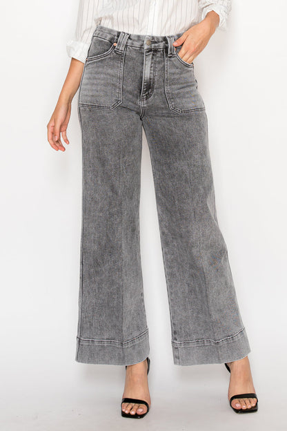 High Rise the Perfect Palazzo Jeans in 5 (26) view 2 - High-Waisted - High Rise Jeans Women (bottom)