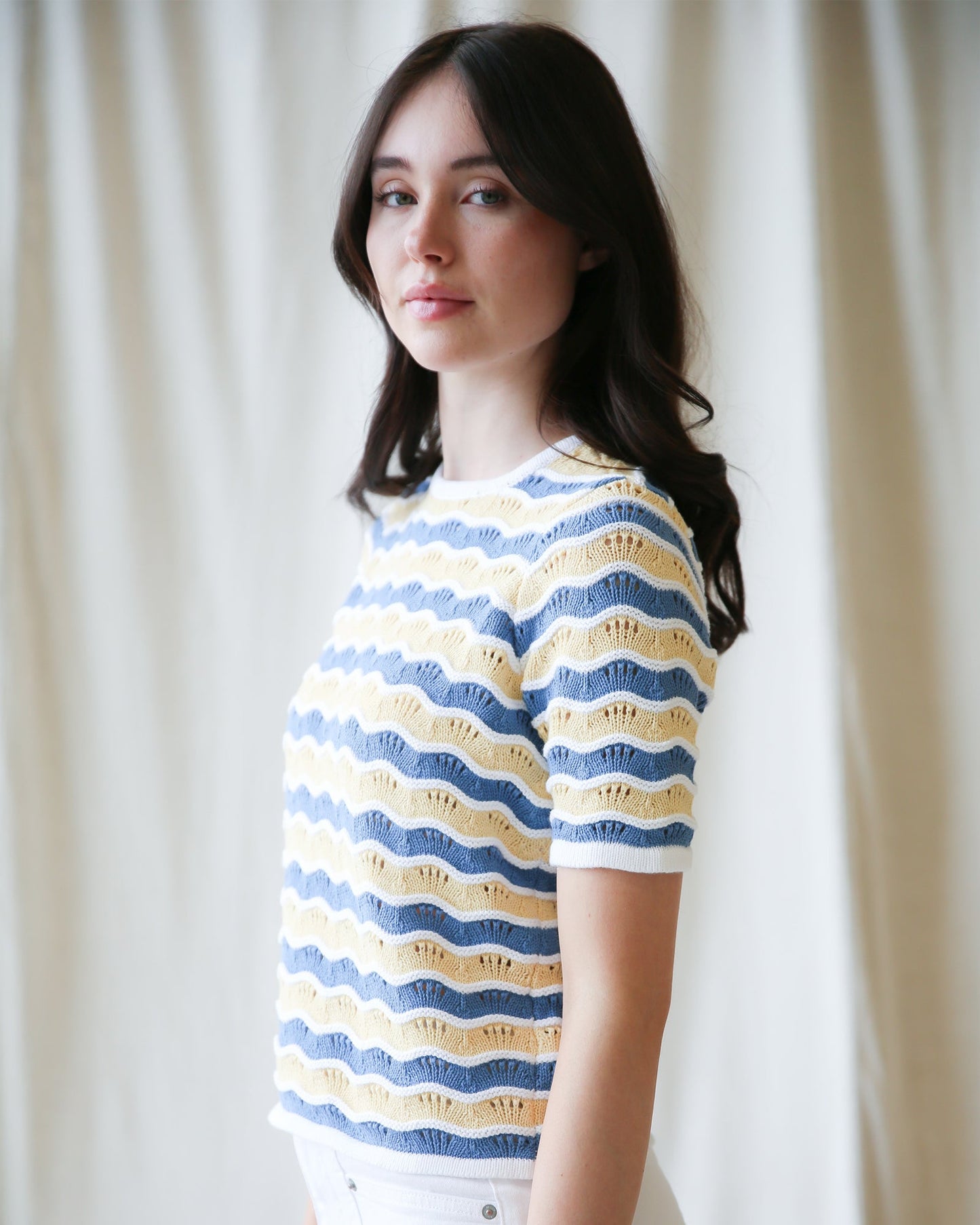High Tides Sweater in L view 4 - High Tide Sweater (top)