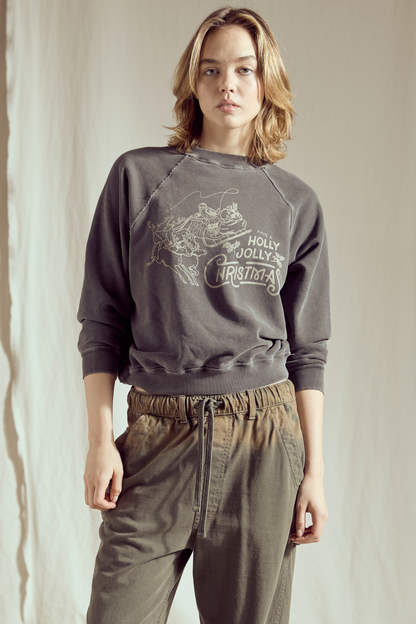 Holly Jolly Sweatshirt in XS - Holly Jolly Sweatshirt Women (top)