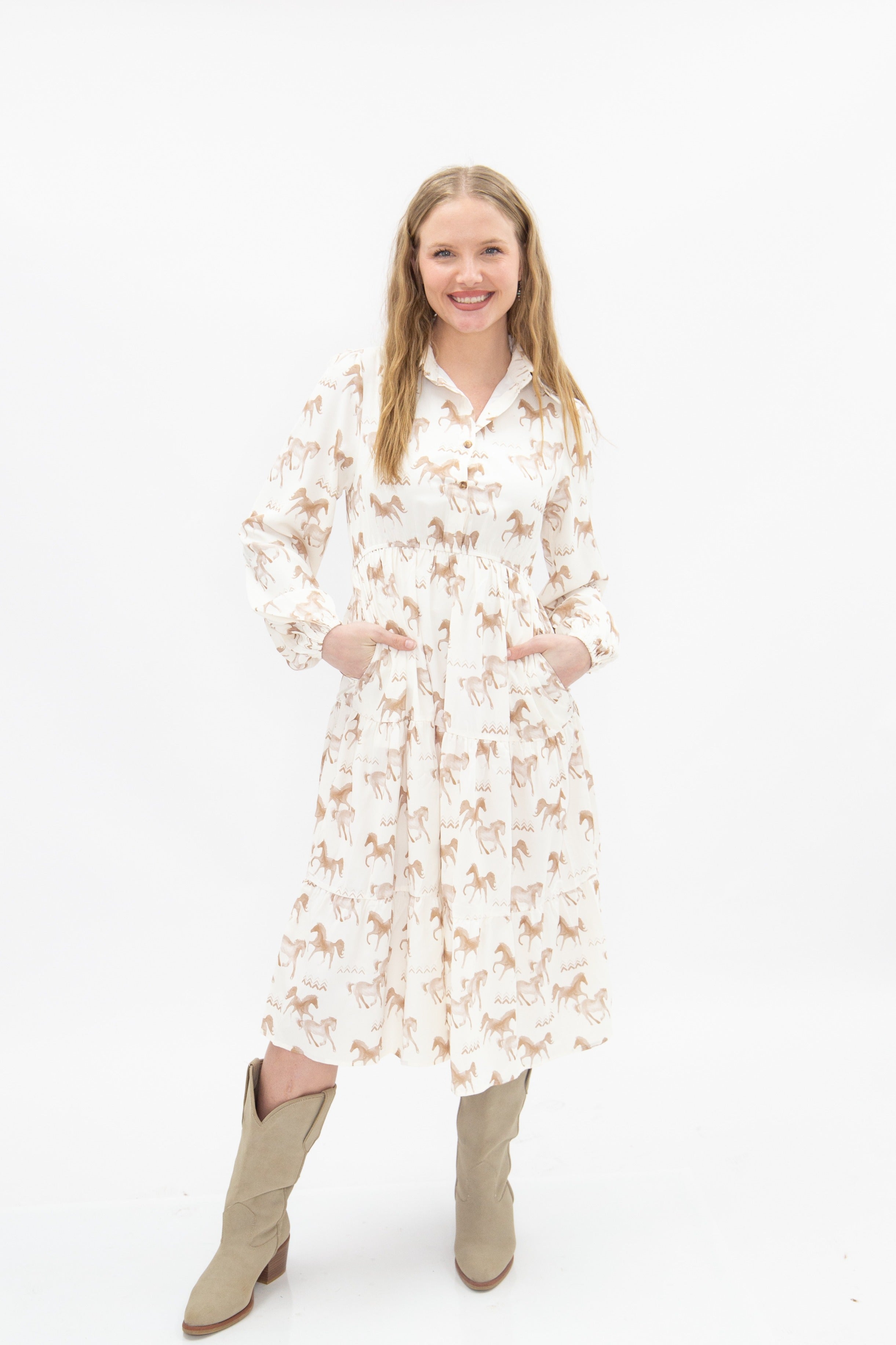 Horse Print Shirt Dress view 8 (dress) - horse print dress women, horse print dress lyrics, horse print - shop at us.meeeshop