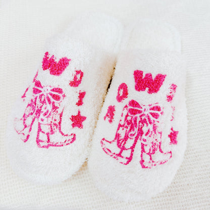 Howdy Boot Coziest Lounge Slippers - MeeeShop Women's Fashion