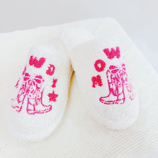 Howdy Boot Coziest Lounge Slippers in S/M - Slippers Boot (shoe)