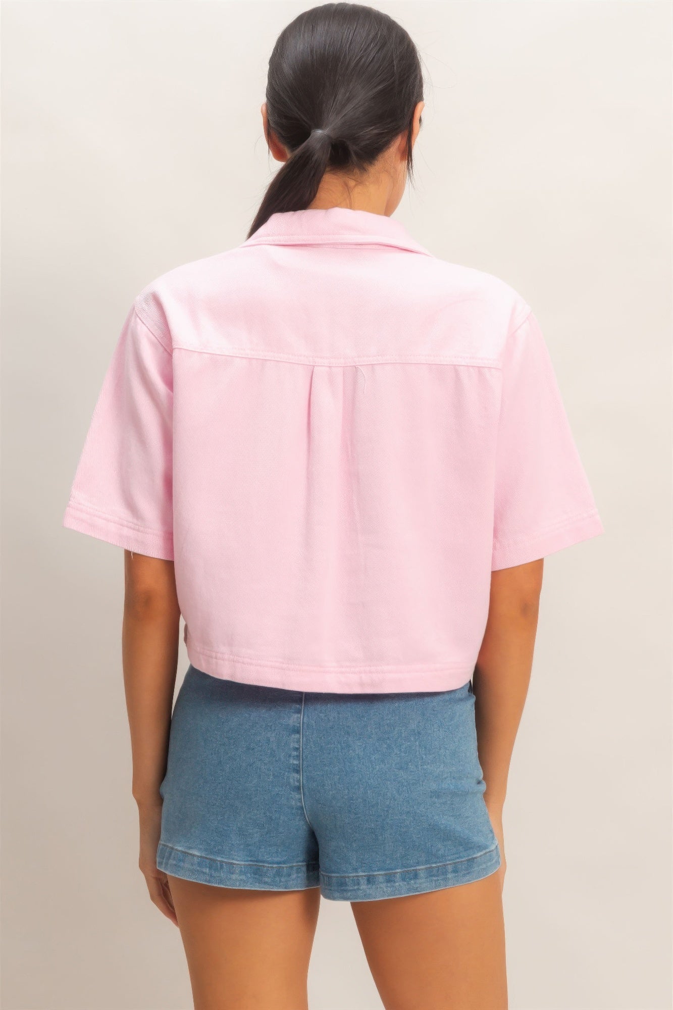 Hyfve Collared V-neck Top view 18 - Hyfve Tops