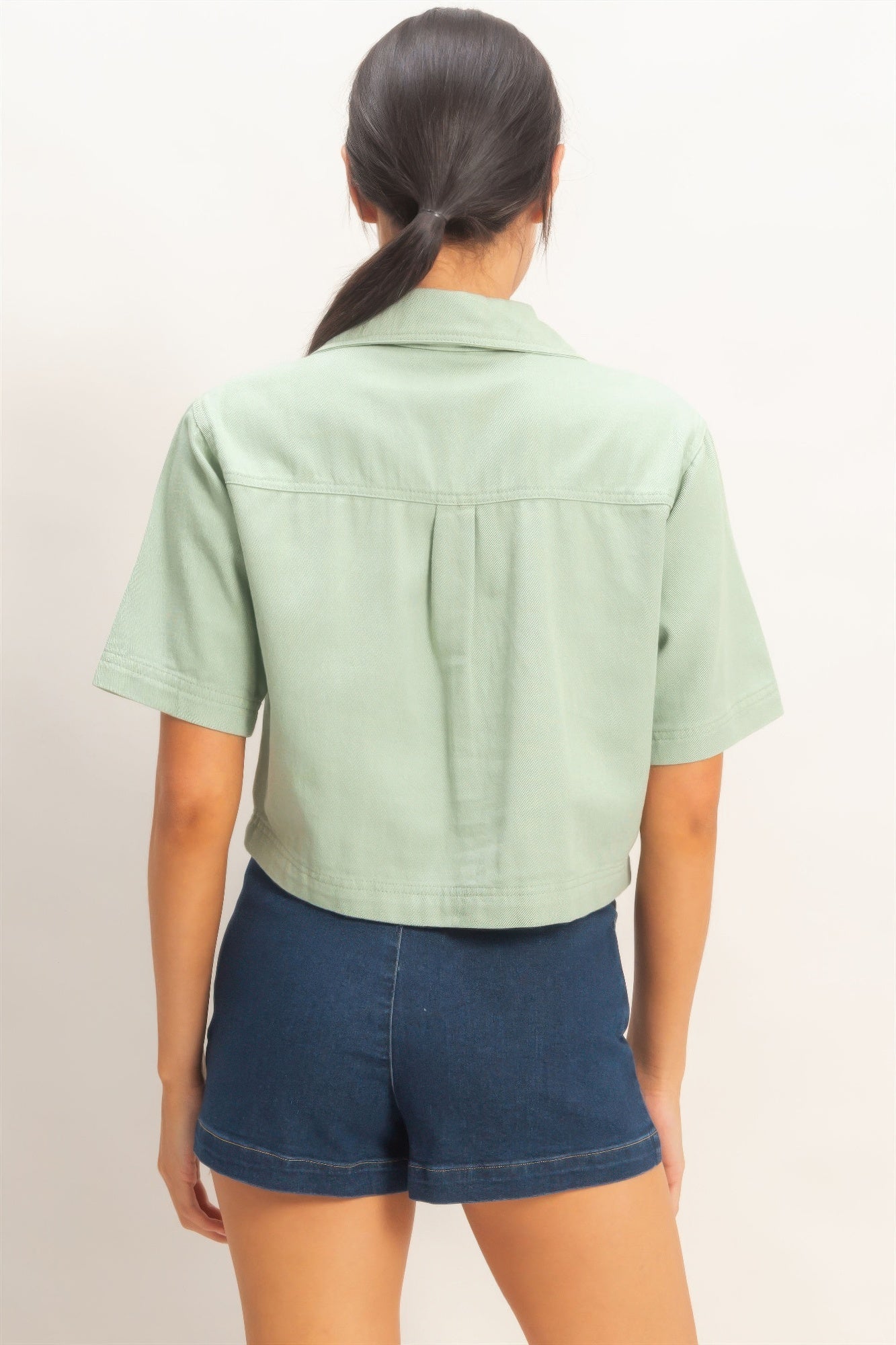 Hyfve Collared V-neck Top view 24 - Hyfve Tops
