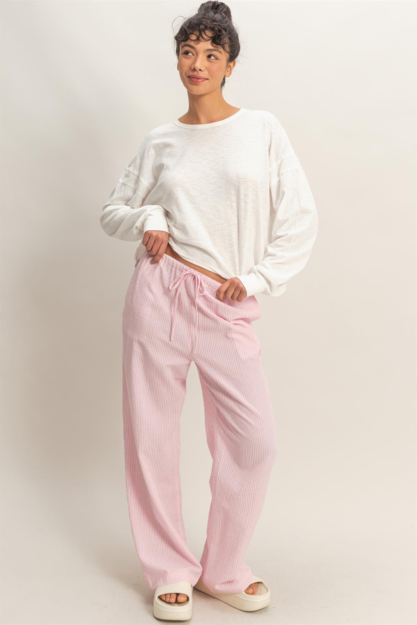 hyfve cross detail Hyfve Cross Detail Open Back Long-sleeve Top view 12 (top) - shop at us.meeeshop