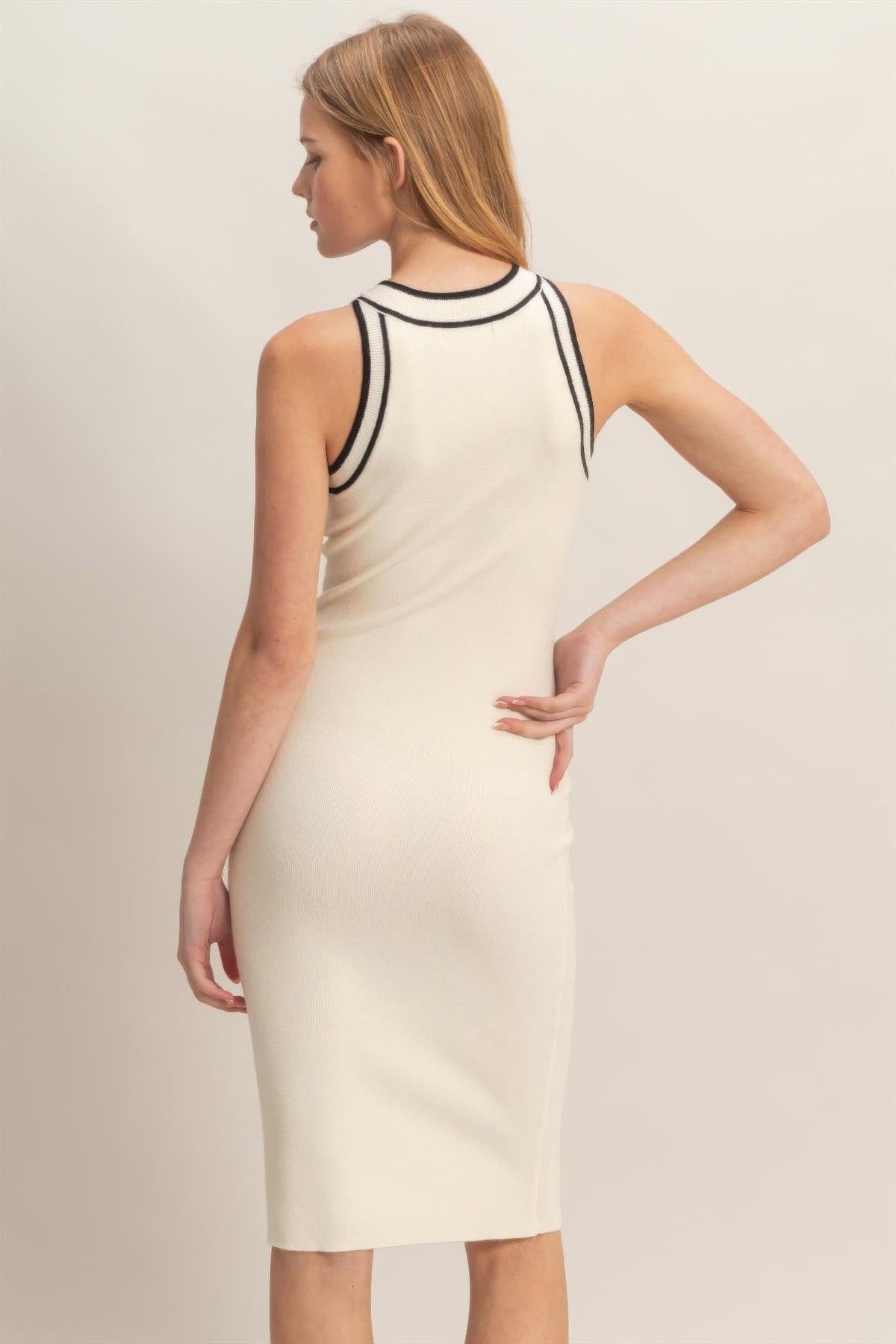 Hyfve Ribbed Sleeveless Dress - MeeeShop Women's Fashion