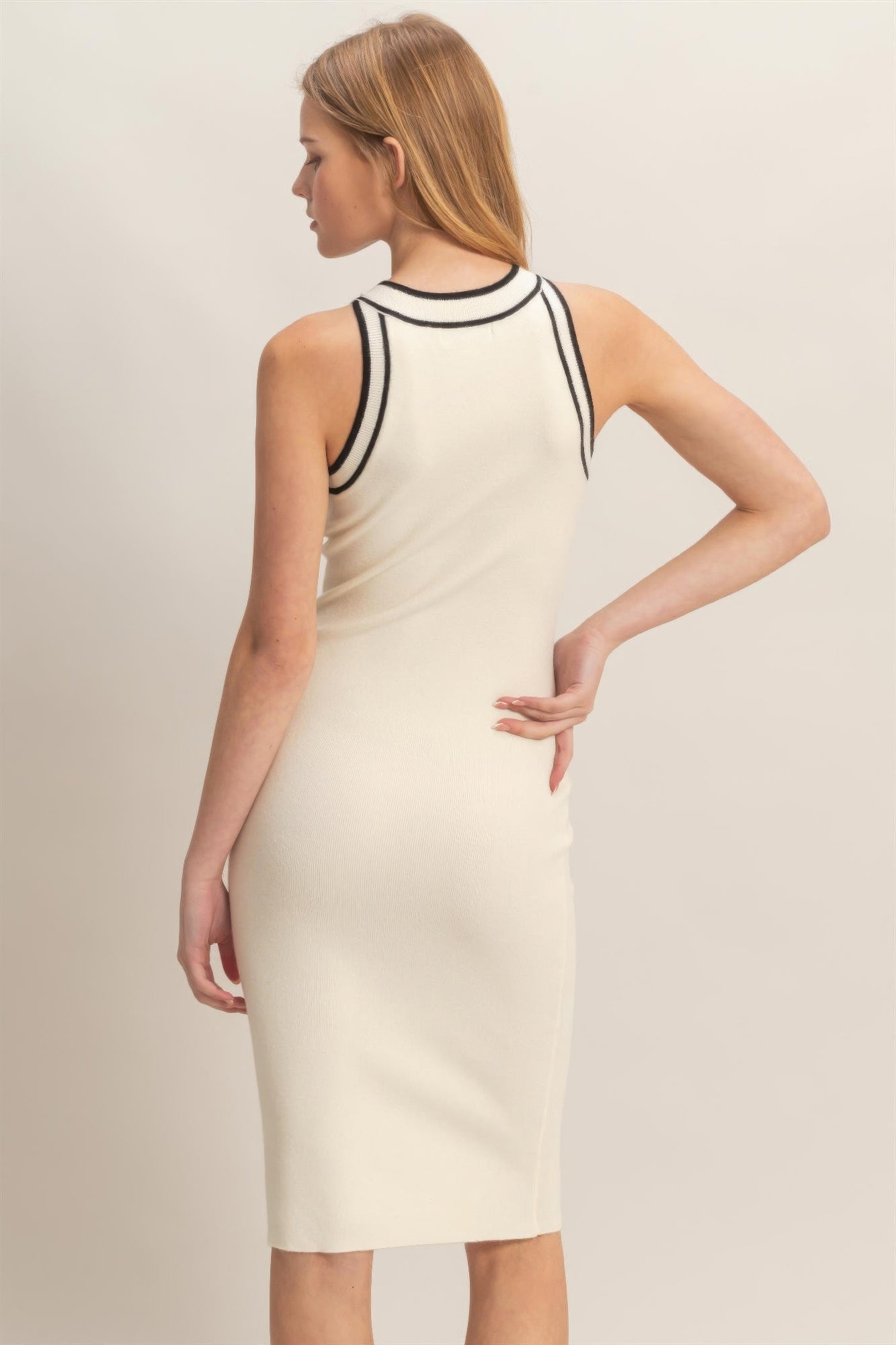 Hyfve Ribbed Sleeveless Dress view 12