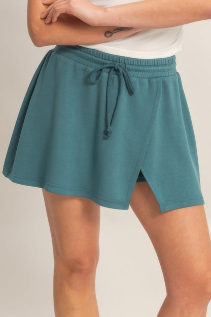 Hyfve Wrap Front Elastic Waist Skort view 18 - Comfort Stretch (skirt)