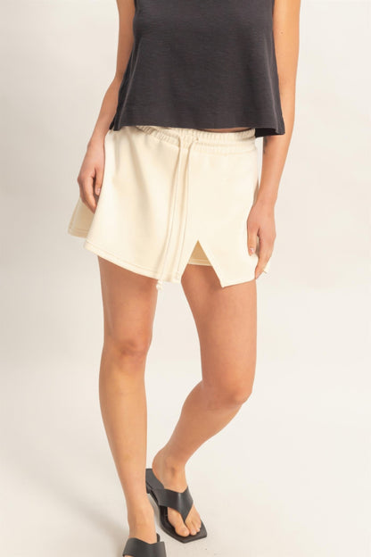 Hyfve Wrap Front Elastic Waist Skort view 31 - Comfort Stretch (skirt)