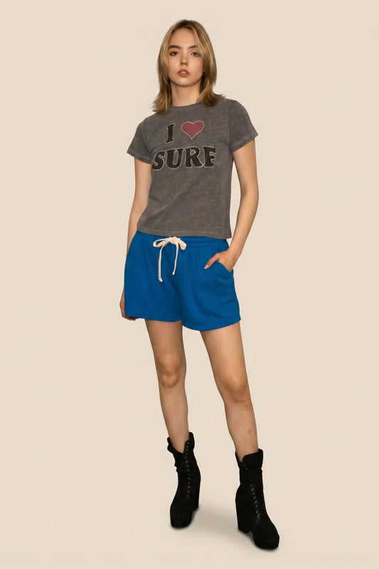 I Love Surf Tee in XS (top)