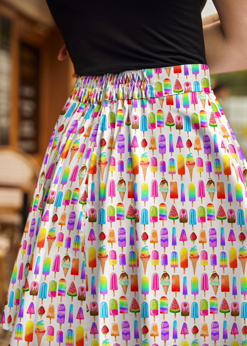 Ice Cream Skater Skirt in XL view 5