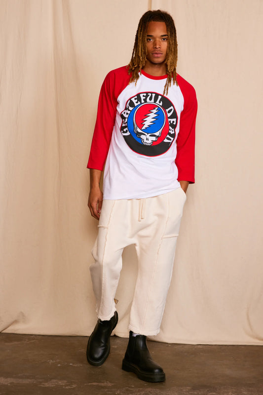 grateful dead stealie Grateful Dead Stealie Baseball Men's Tee L (top) - shop at us.meeeshop