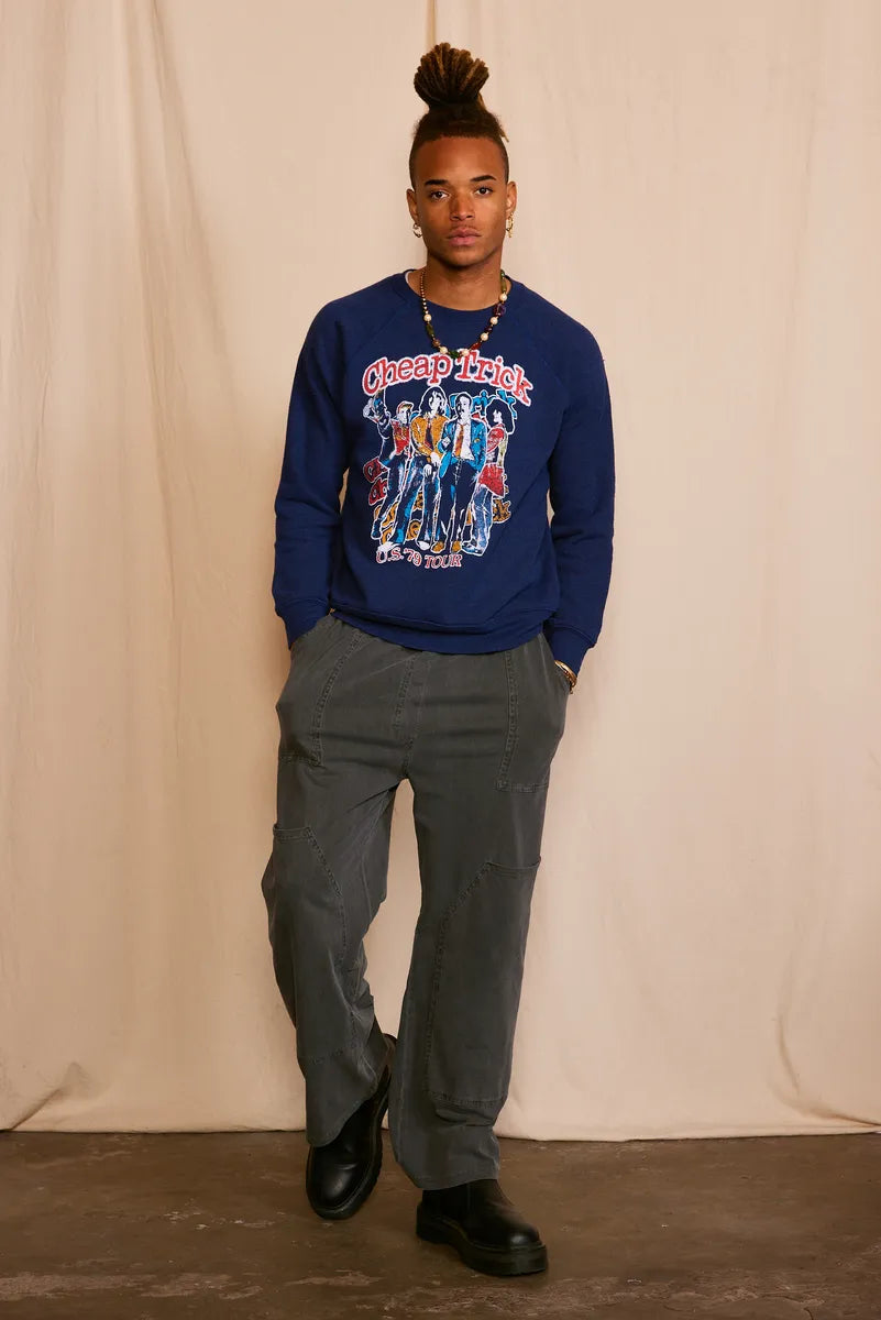 cheap trick tour Cheap Trick 1979 US Tour Men's Sweatshirt XS (top) - shop at us.meeeshop