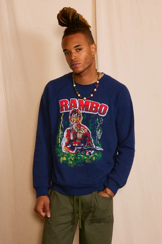 rambo fleece men Rambo Fleece Men's Sweatshirt XS (top) - shop at us.meeeshop