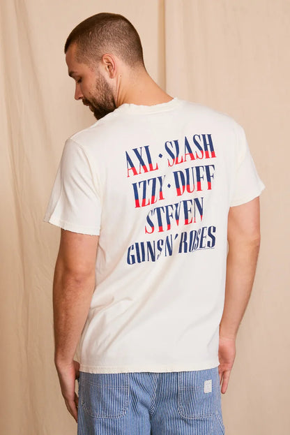 guns roses pistols Guns N' Roses Pistols Men's Tee view 2 (top) - shop at us.meeeshop