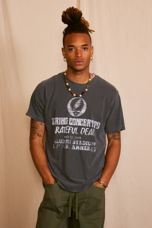 grateful dead spring Grateful Dead Spring Concert 1979 Vintage Men's Tee XS (top) - shop at us.meeeshop