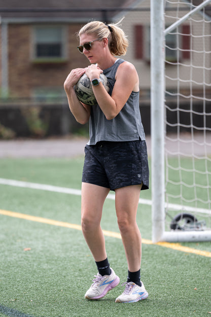 Indie 2.0 Women's Sport Shorts in Dark Moss view 14 - Indie Shorts Women (bottom)