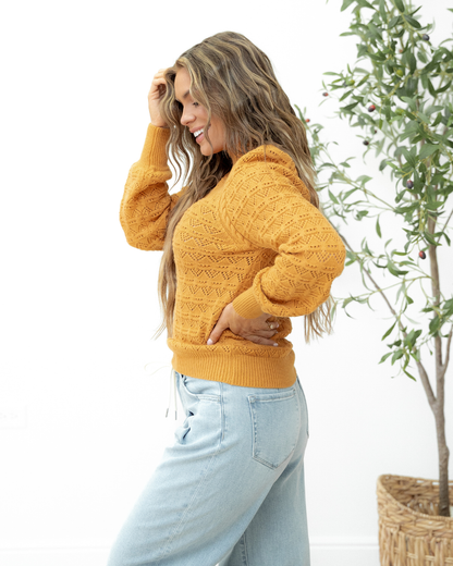 Indie & Co. Eliza Sweater view 8 - Eliza Sweater Set (top)
