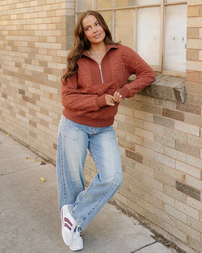 Indie & Co. Harley Pullover Sweatshirt in Straw Yellow view 3 - Harley Davidson Pullover Sweatshirt (top)