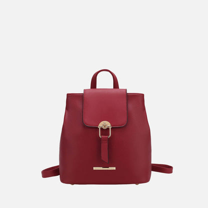 Ingrid Convertible Backpack Handbag in Pink view 7