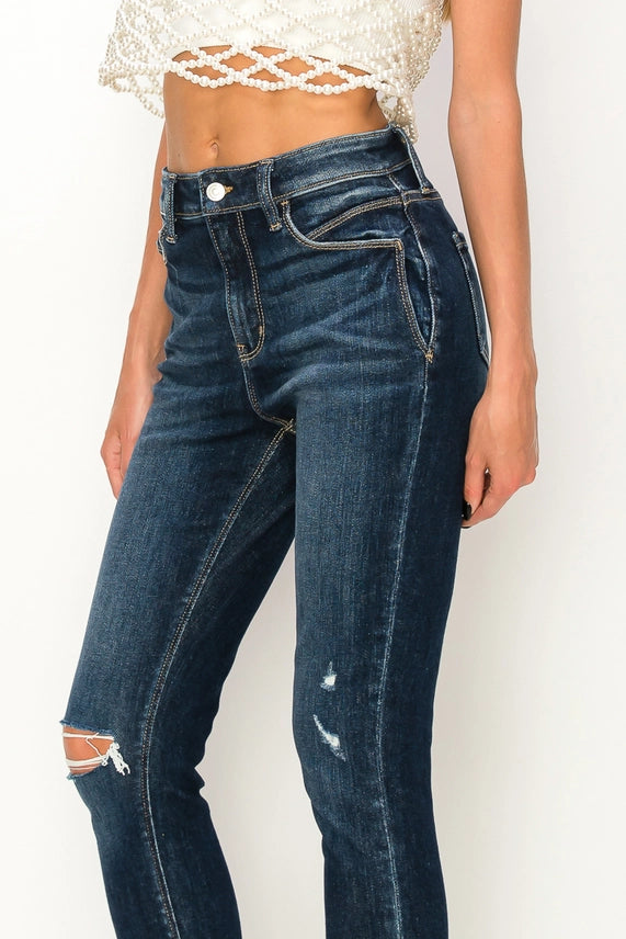 Iris High Rise Skinny Jeans in 11 (29) view 6 - High-Waisted (bottom)