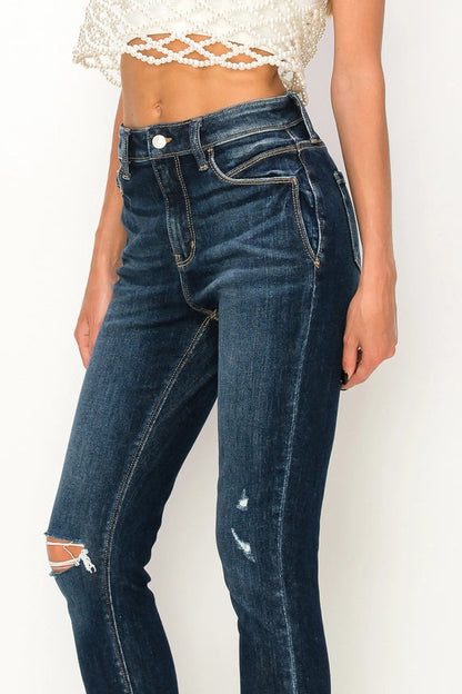 Iris High Rise Skinny Jeans in 11 (29) view 6 - High-Waisted (bottom)