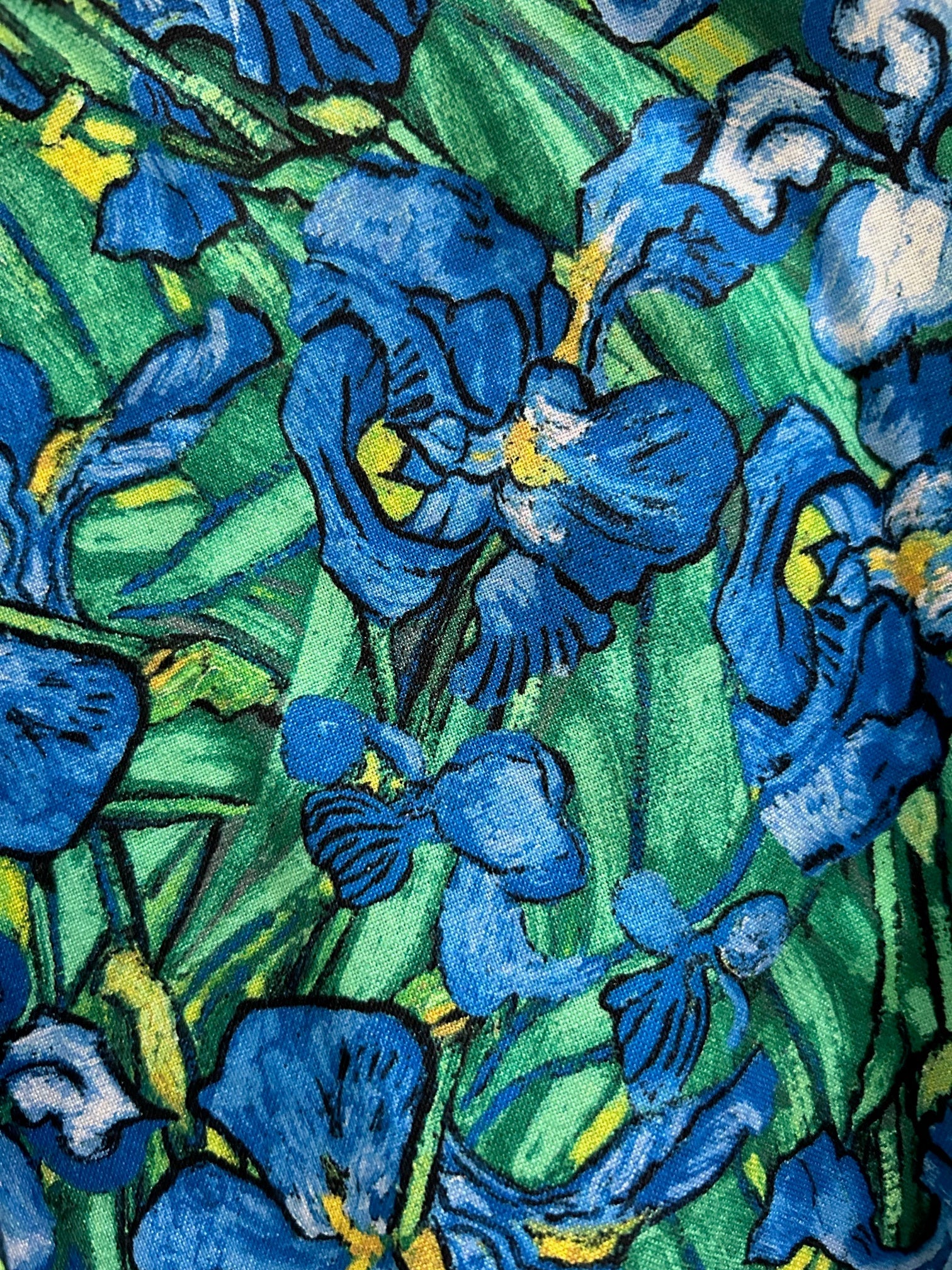 Irises Skater Skirt in S view 2
