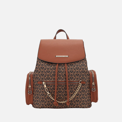Issah Backpack Handbag in Lavender view 5 - Isaiah Backpack