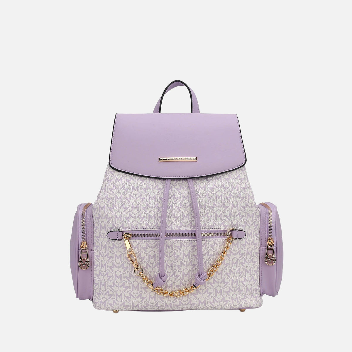 Issah Backpack Handbag in Pink view 7 - Isaiah Backpack