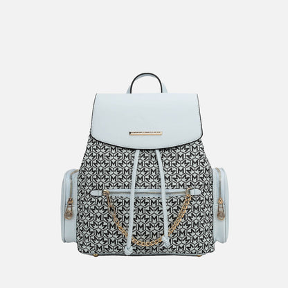 Issah Backpack Handbag in Rose Pink view 6 - Isaiah Backpack