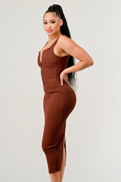 It Feels Like Fall Midi Dress view 5 - Fall Wardrobe Essential - Feel Like Dressing Up