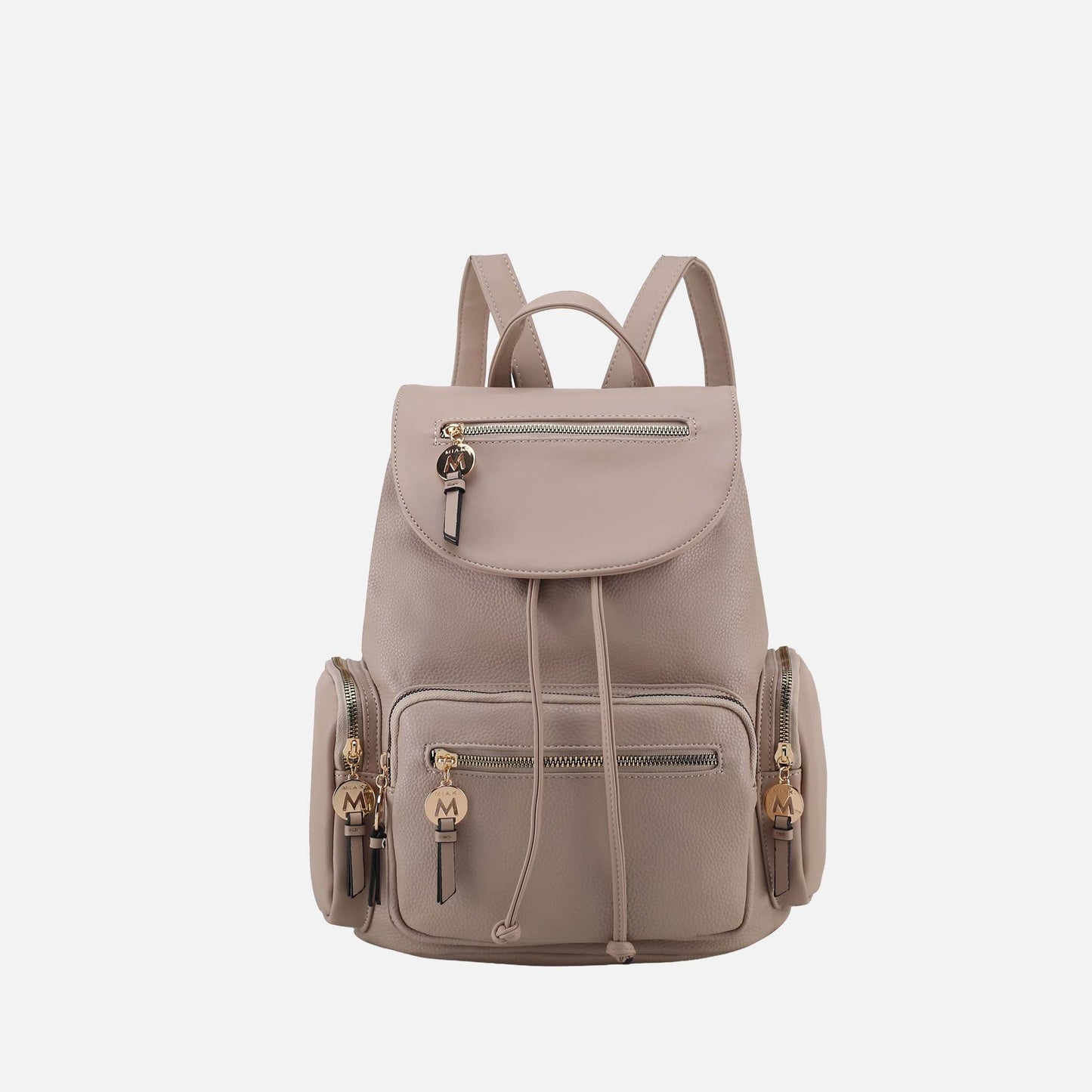Ivanna Oversized Backpack Handbag in Light Blue view 4 - Relaxed Fit