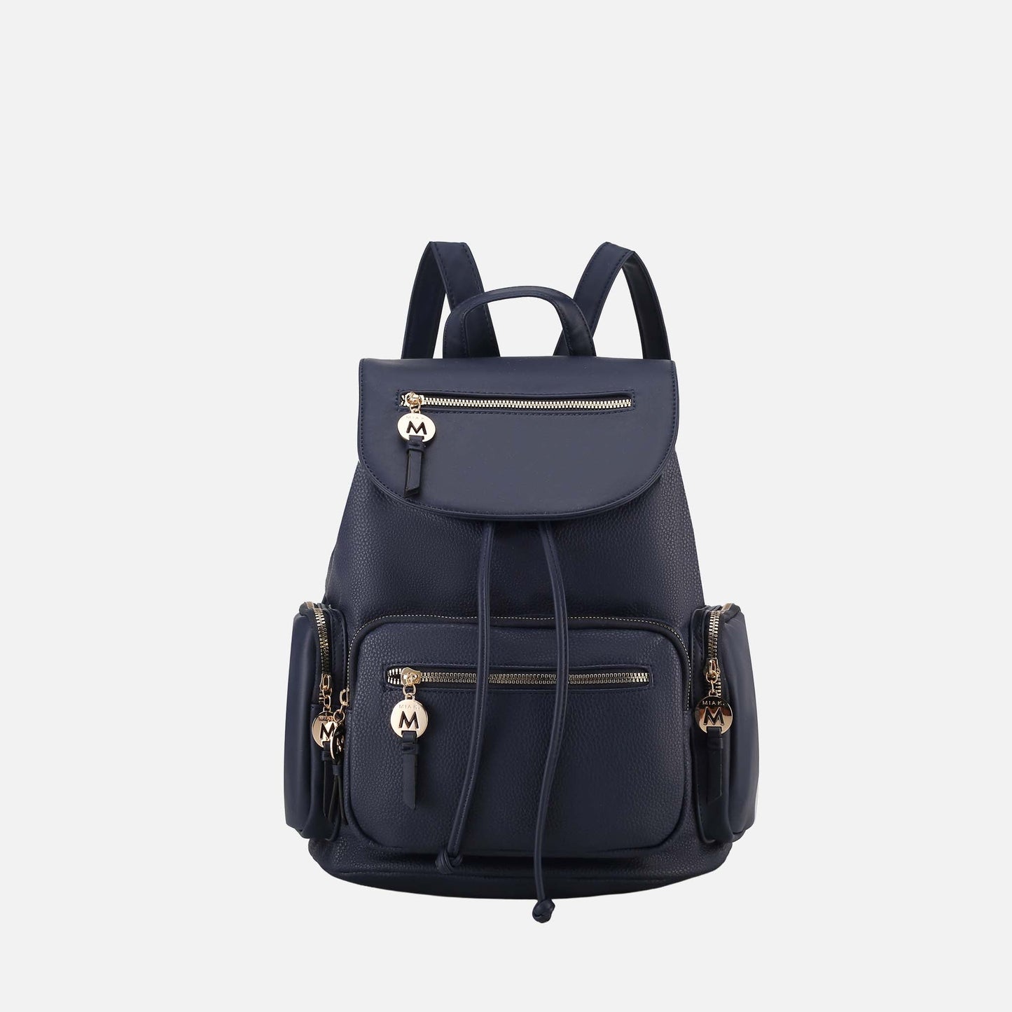 Ivanna Oversized Backpack Handbag in Seafoam view 9 - Relaxed Fit