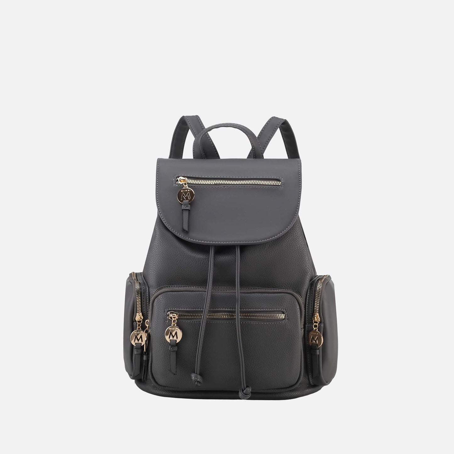 Ivanna Oversized Backpack Handbag in Yellow view 11 - Relaxed Fit